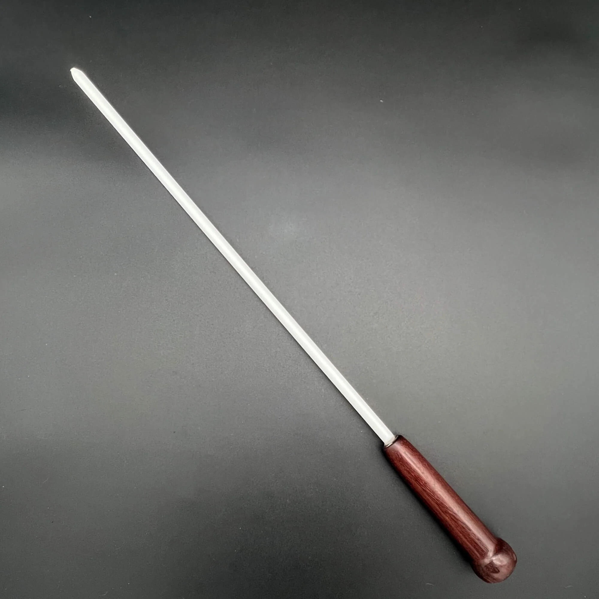 3/8 Inch Delrin Cane with Exotic Wood Handle - Image 7