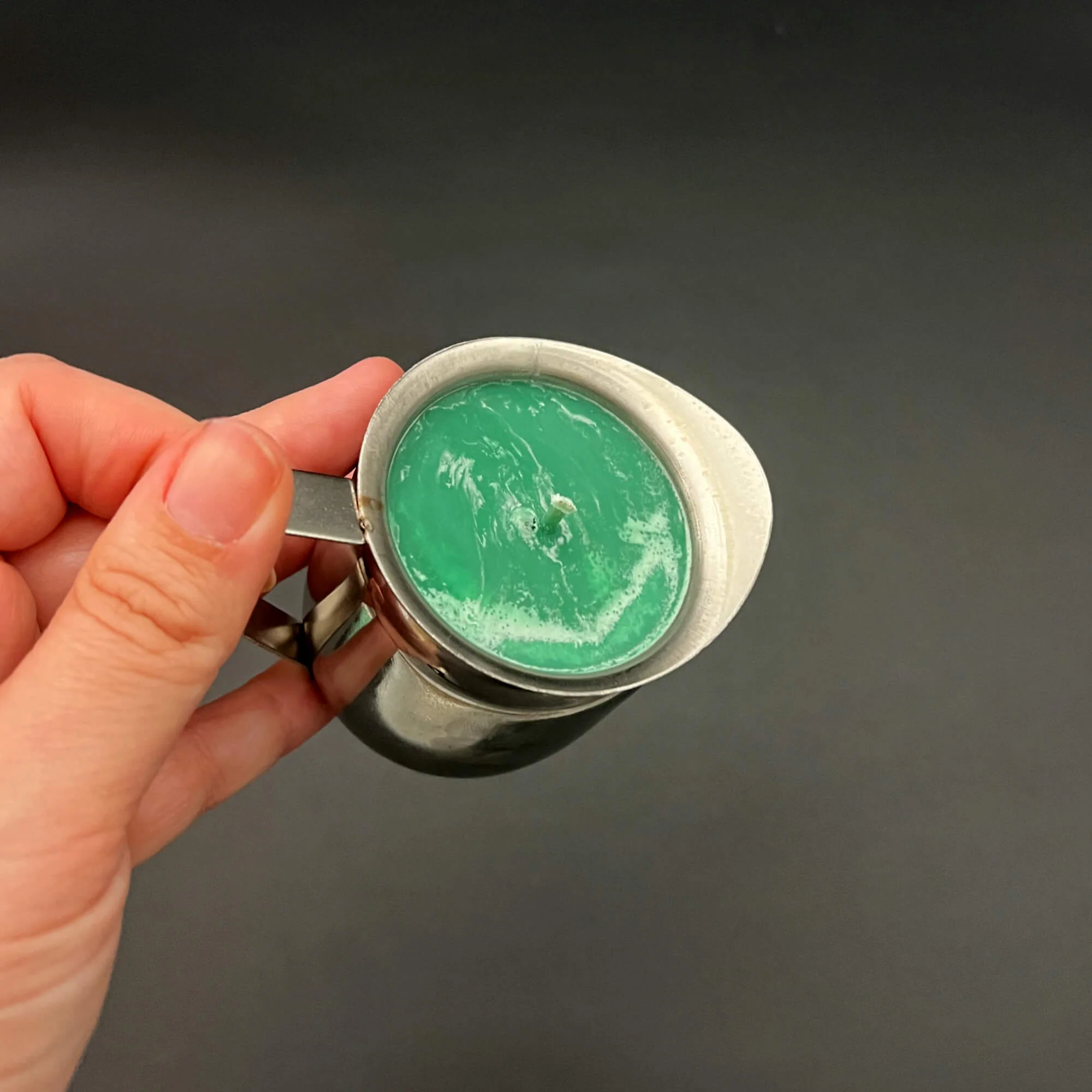 Green Soy Wax Play Candle - Image 3
