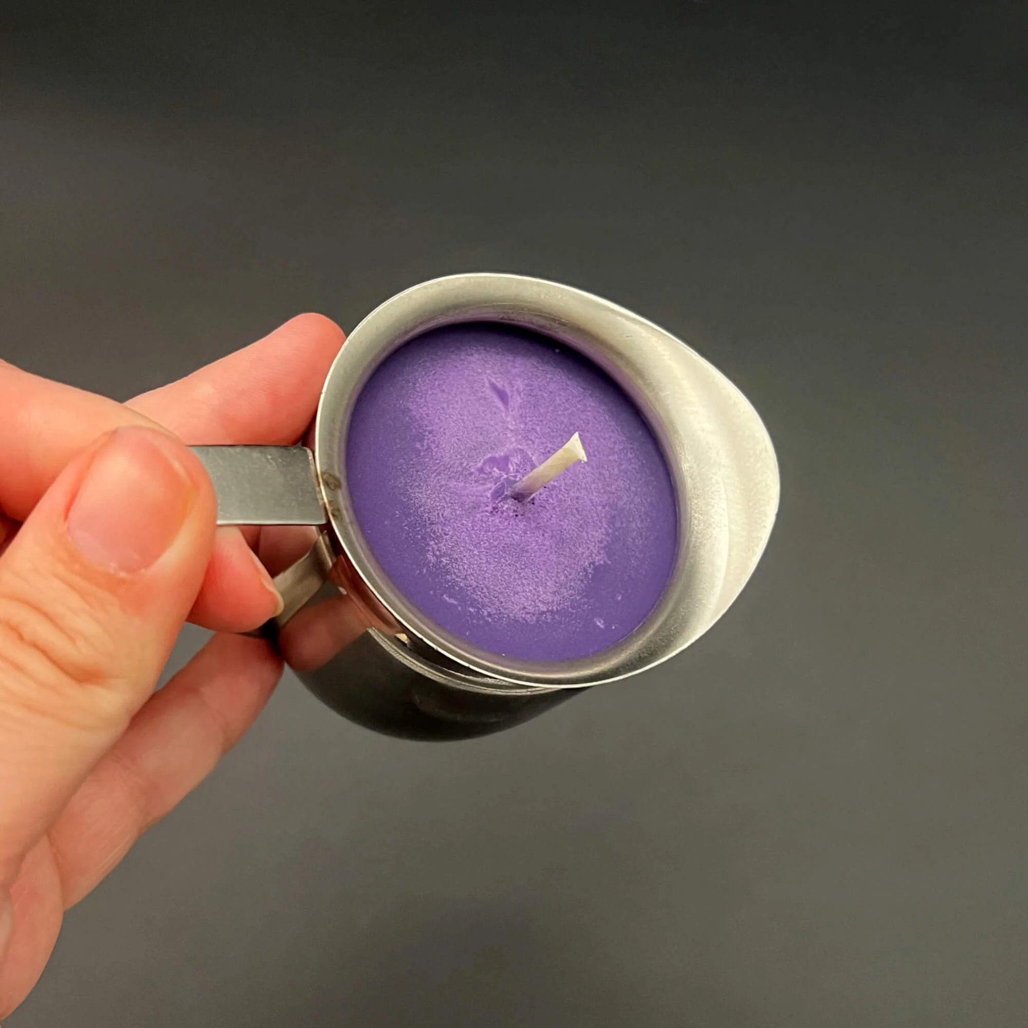 Purple Soy Wax Play Candle - Image 3