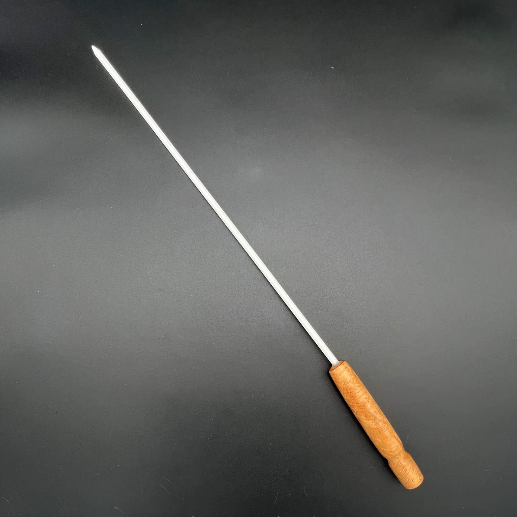 1/4 inch Delrin Cane with Exotic Wood Handle - Image 6